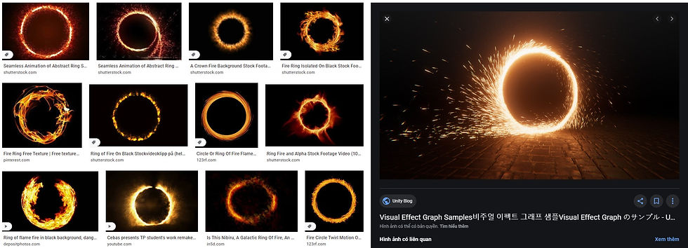 Thư viện photoshop vòng tia lửa