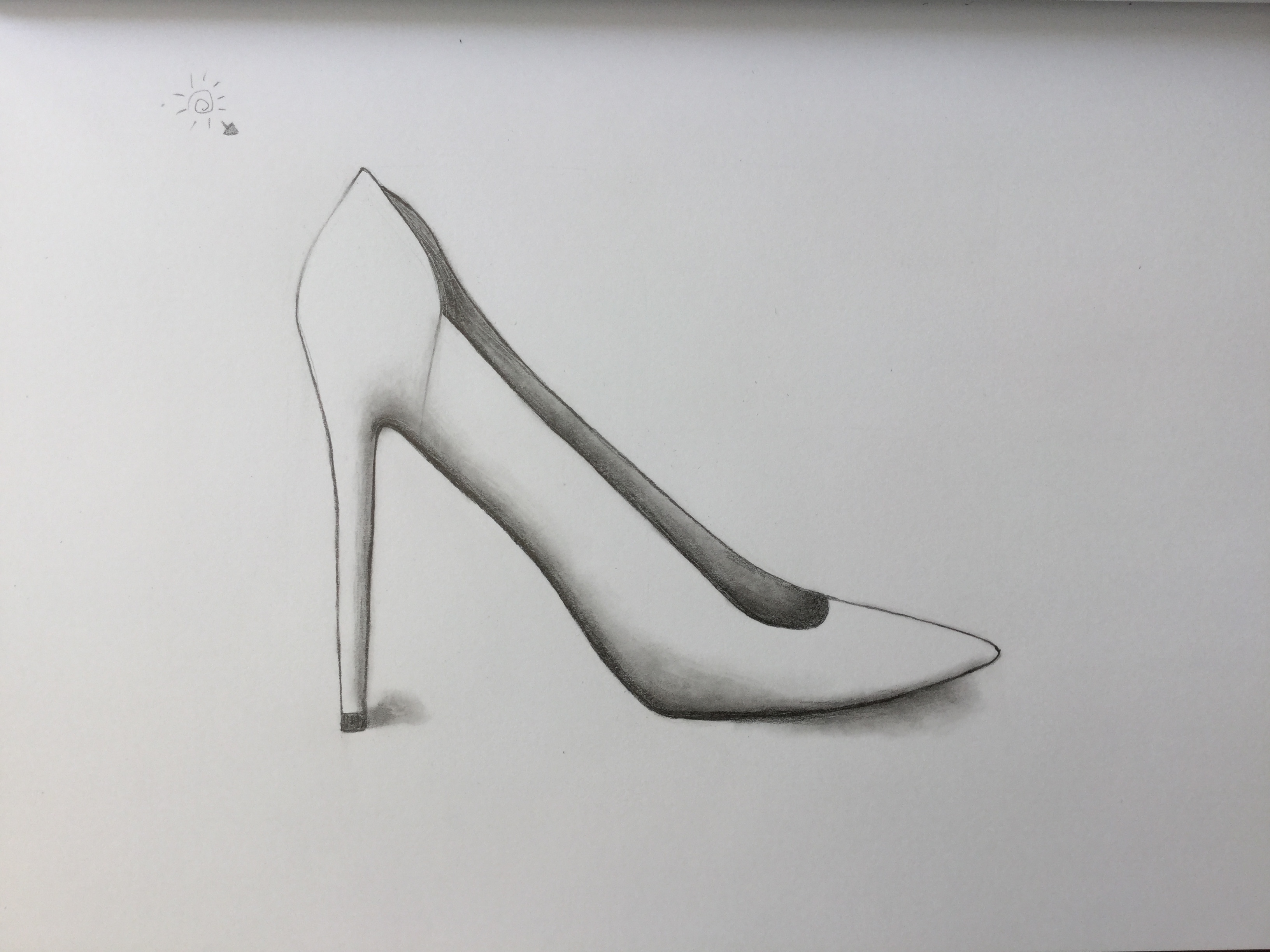 Erste Arbeit- Damenschuh content media
