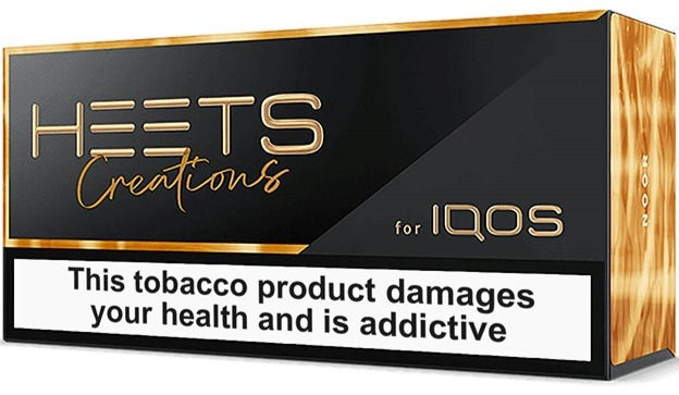 Official content of HEETS cartridges according to the manufacturer