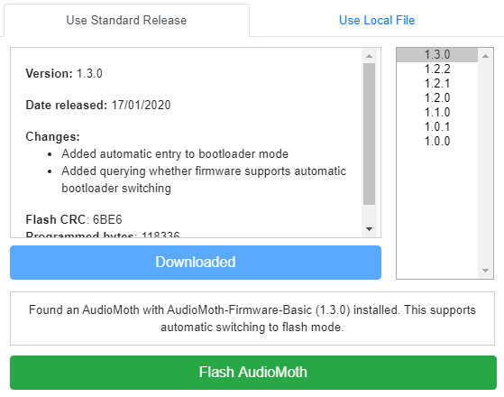 AudioMoth Flash App Now Available content media