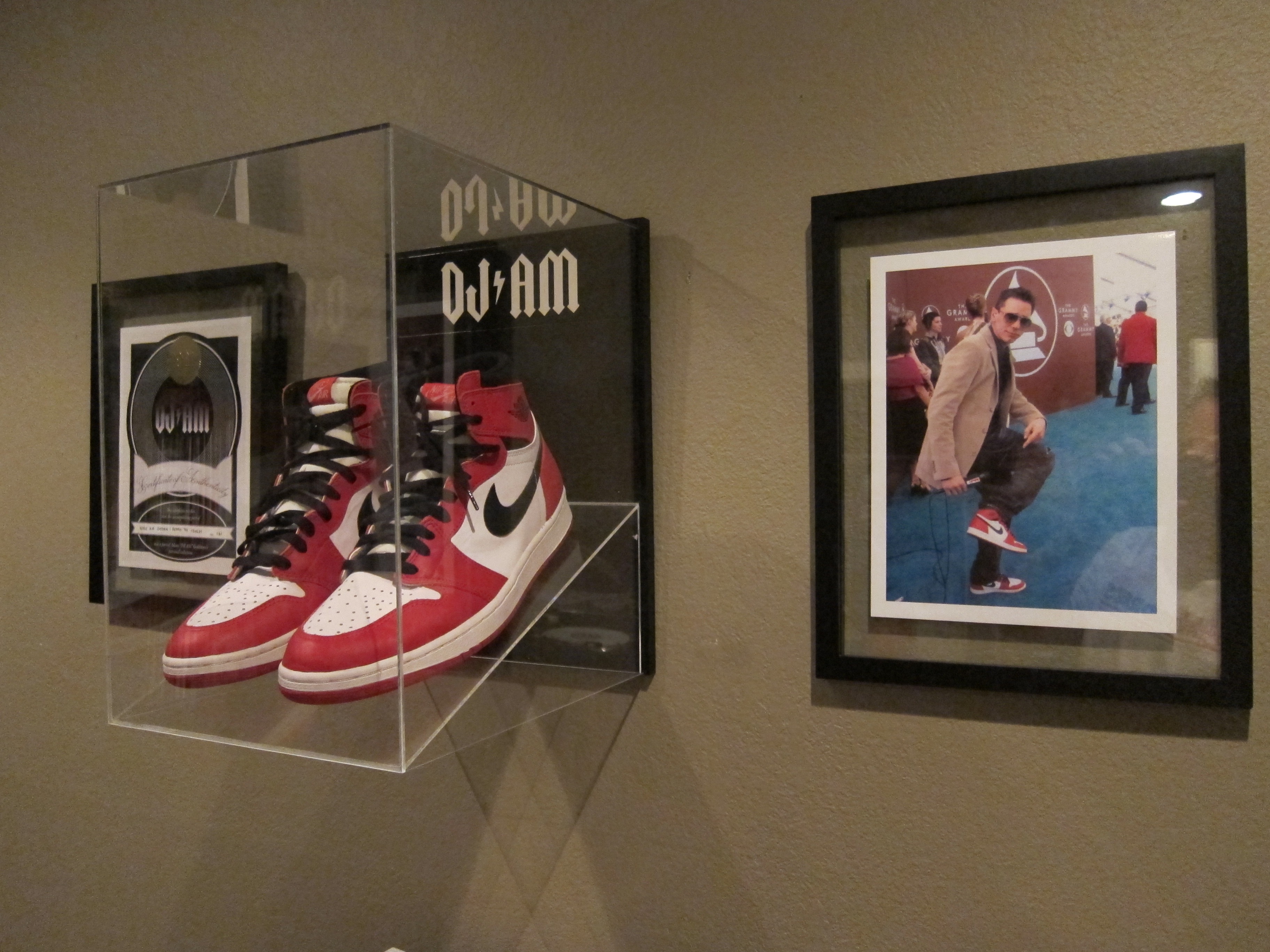 Post up your DJ AM memorabilia content media