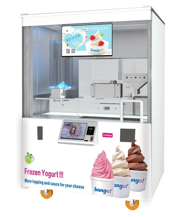 Dicari vending machine Ice Cream content media
