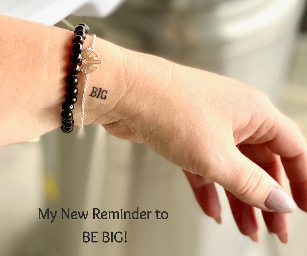 Just a reminder for me to stop shrinking!