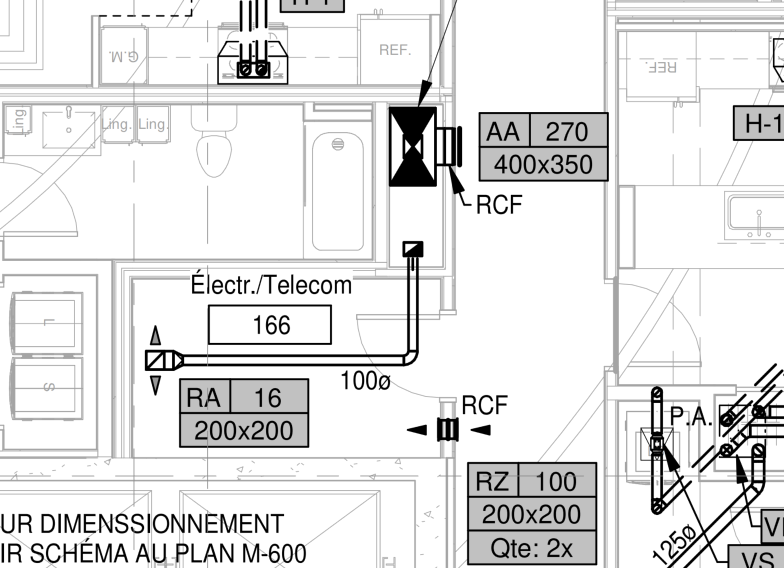 Interprétation RBQ - Transfert d'air Corridor vers autre pièce content media