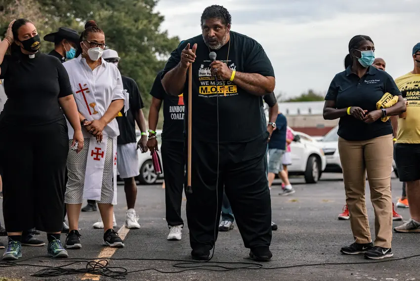 Invoking the spirit of Selma, Texas activists begin 27-mile march demanding federal action on voting rights content media
