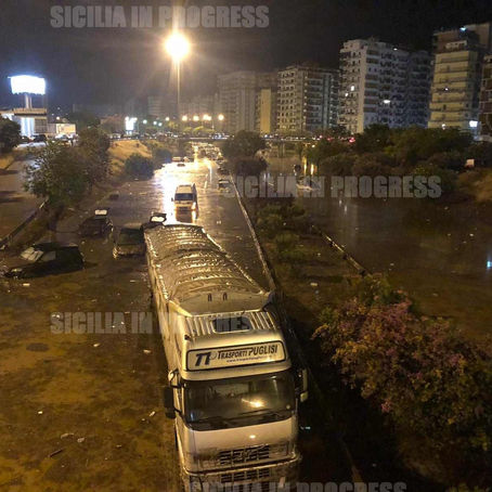PALERMO, TERRIBILE NUBIFRAGIO. CALAMITA' O INCAPACITA'?