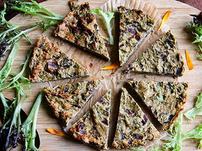 Garam Masala - Baked Onion Bhaji Slices