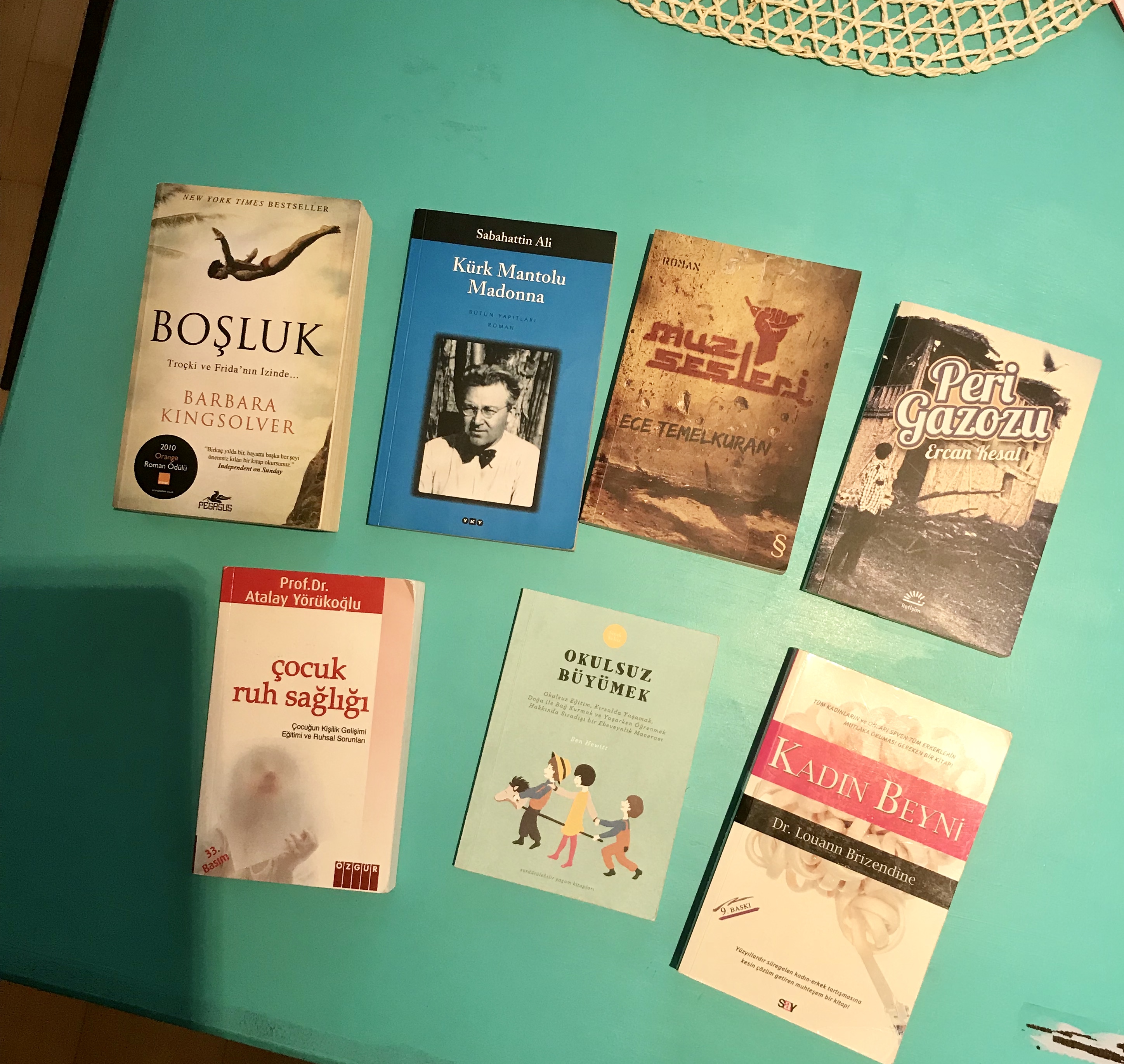 Okulsuz Büyümek ve Kürk Mantolu Madonna kitaplarımla takas ✌🏼 content media