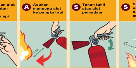 Cara Menggunakan Alat Pemadam Api