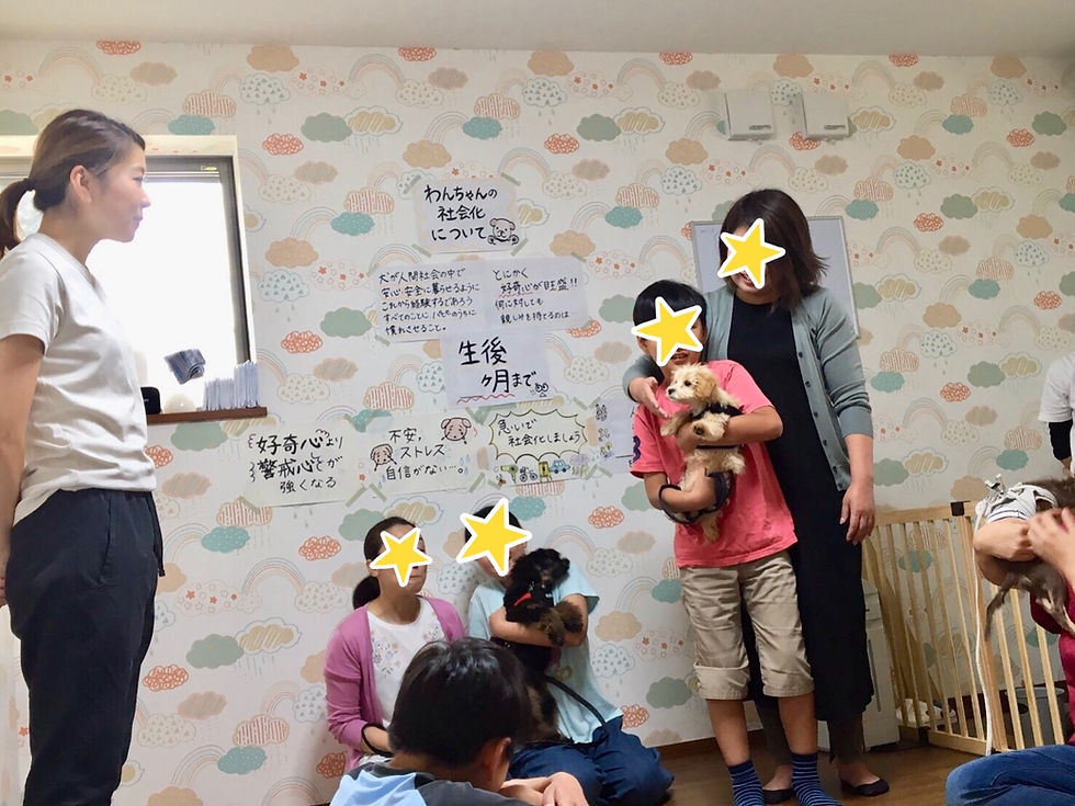 パピーパーティーの様子(埼玉県川口市)