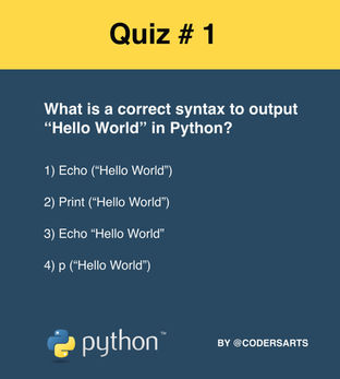 Python Quiz #1