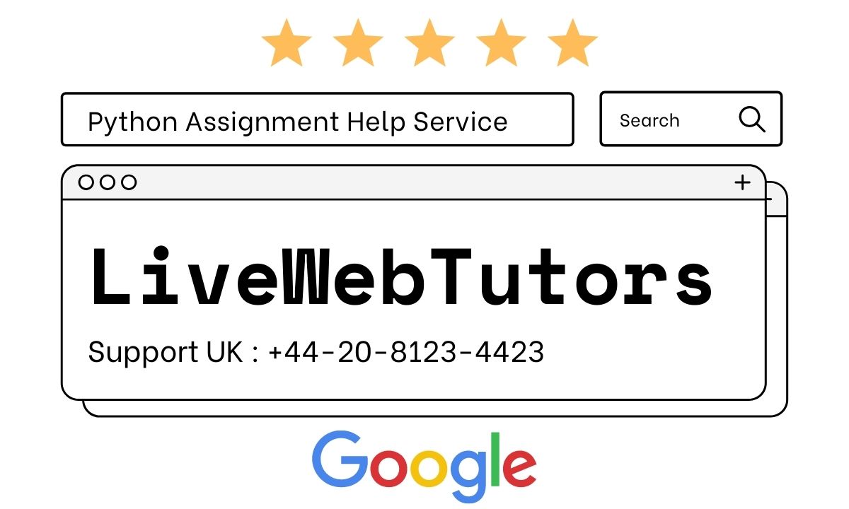 Python assignment help UK : LiveWebTutors content media