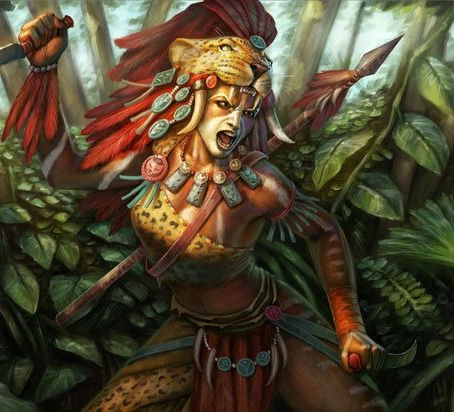 Macuahuitl y Nahuatl: Fantasía épica con aspectos prehispánicos
