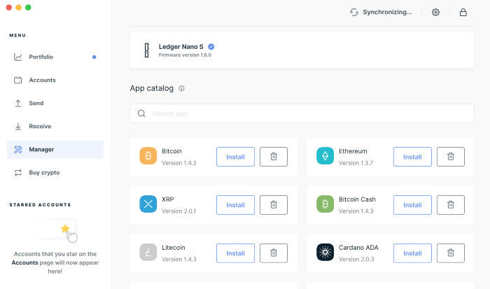 Hot to stake with Ledger live (Nano S) content media