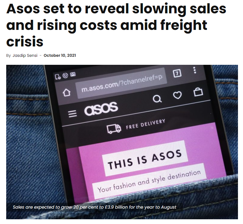 Why has fast fashion been getting slow down in 2021? content media