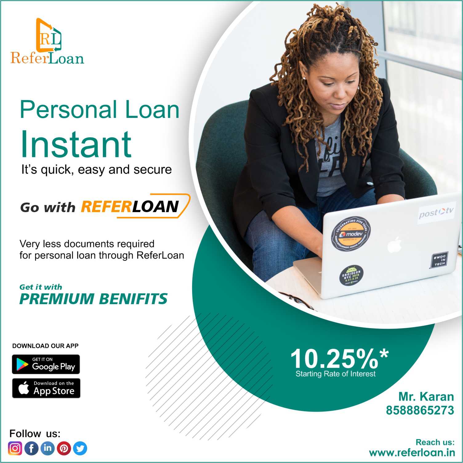 Instant Personal Loan | Personal loan instantly |Referloan content media