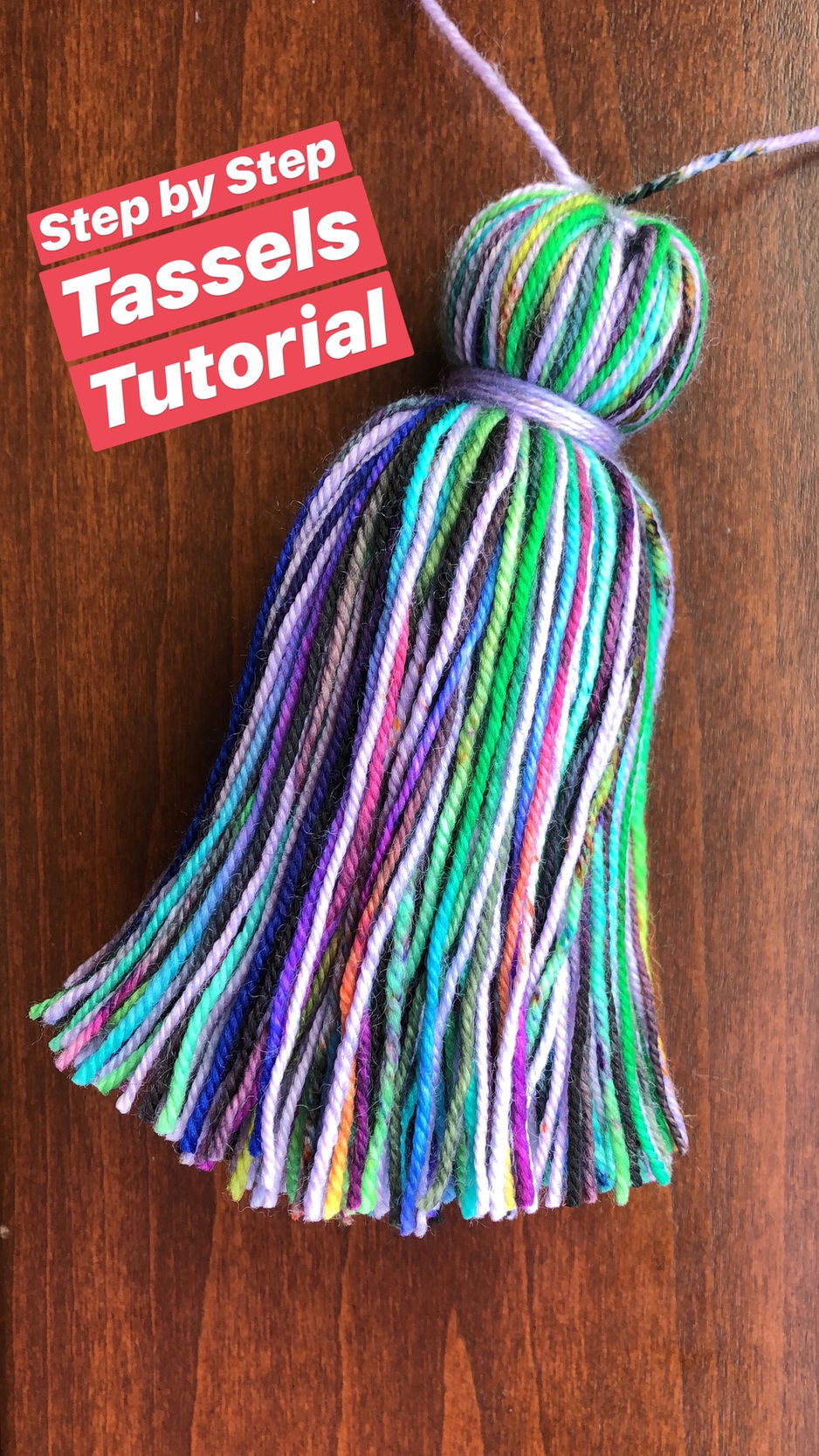 Step by Step Tassels Tutorial