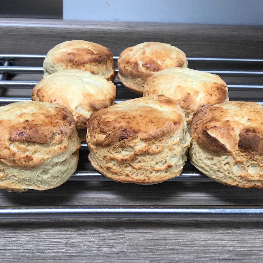 Cheese scones with kefir
content media