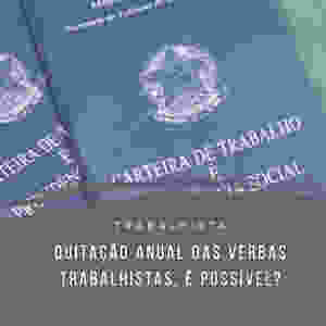 quitação anual verbas trabalhistas
