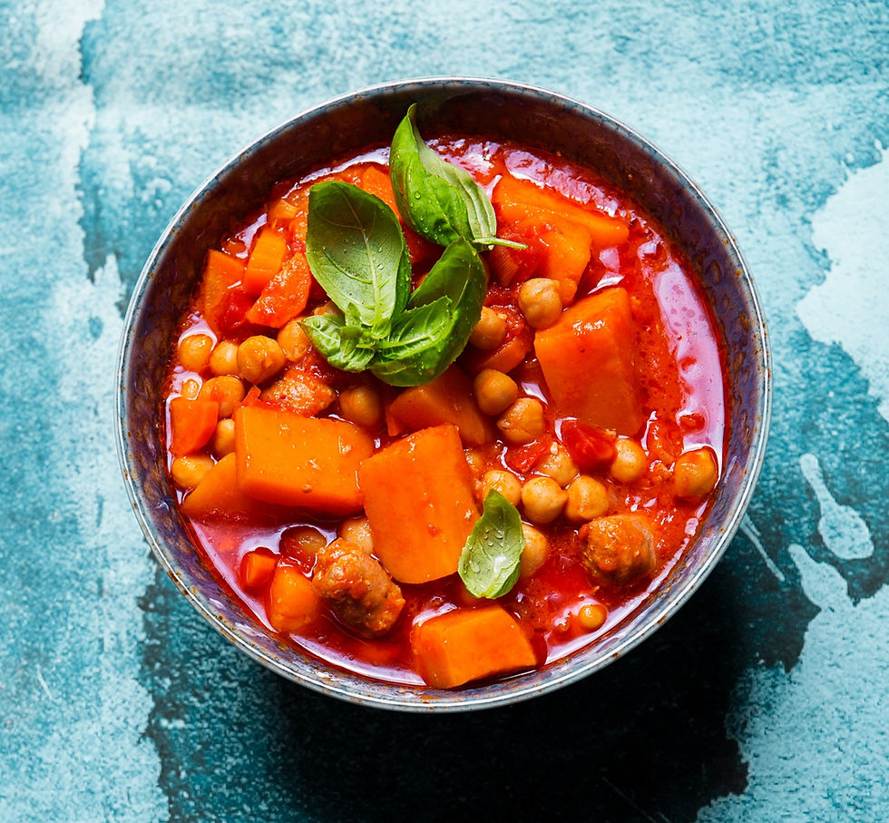 avinžirnių troškinys su dešrelėmis_greita vakarienė_greiti pietūs_Alfo receptai