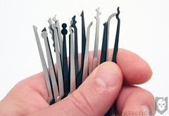 What are the types of lock-picks content media