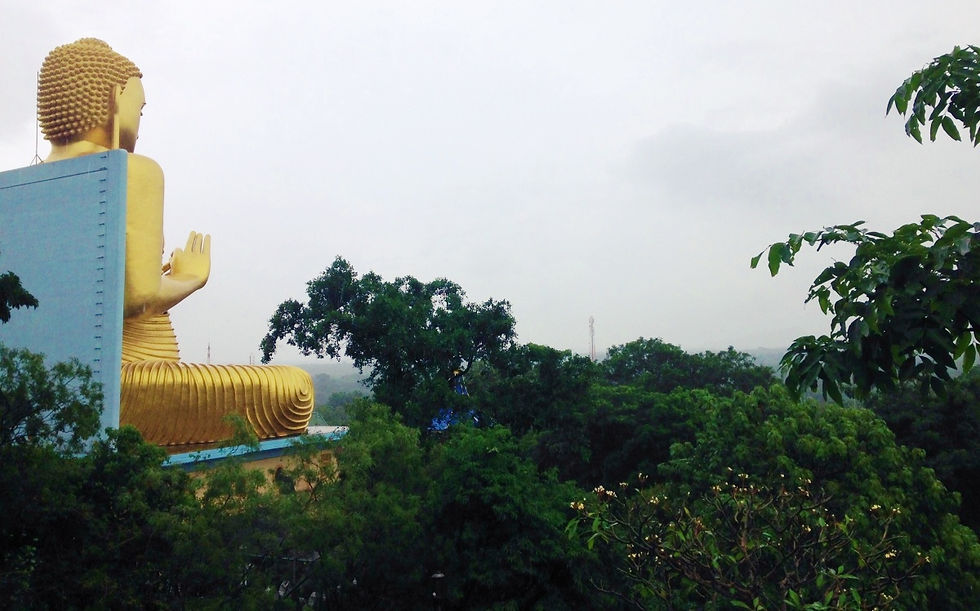 Bouddha du Temple d'Or de Dambulla