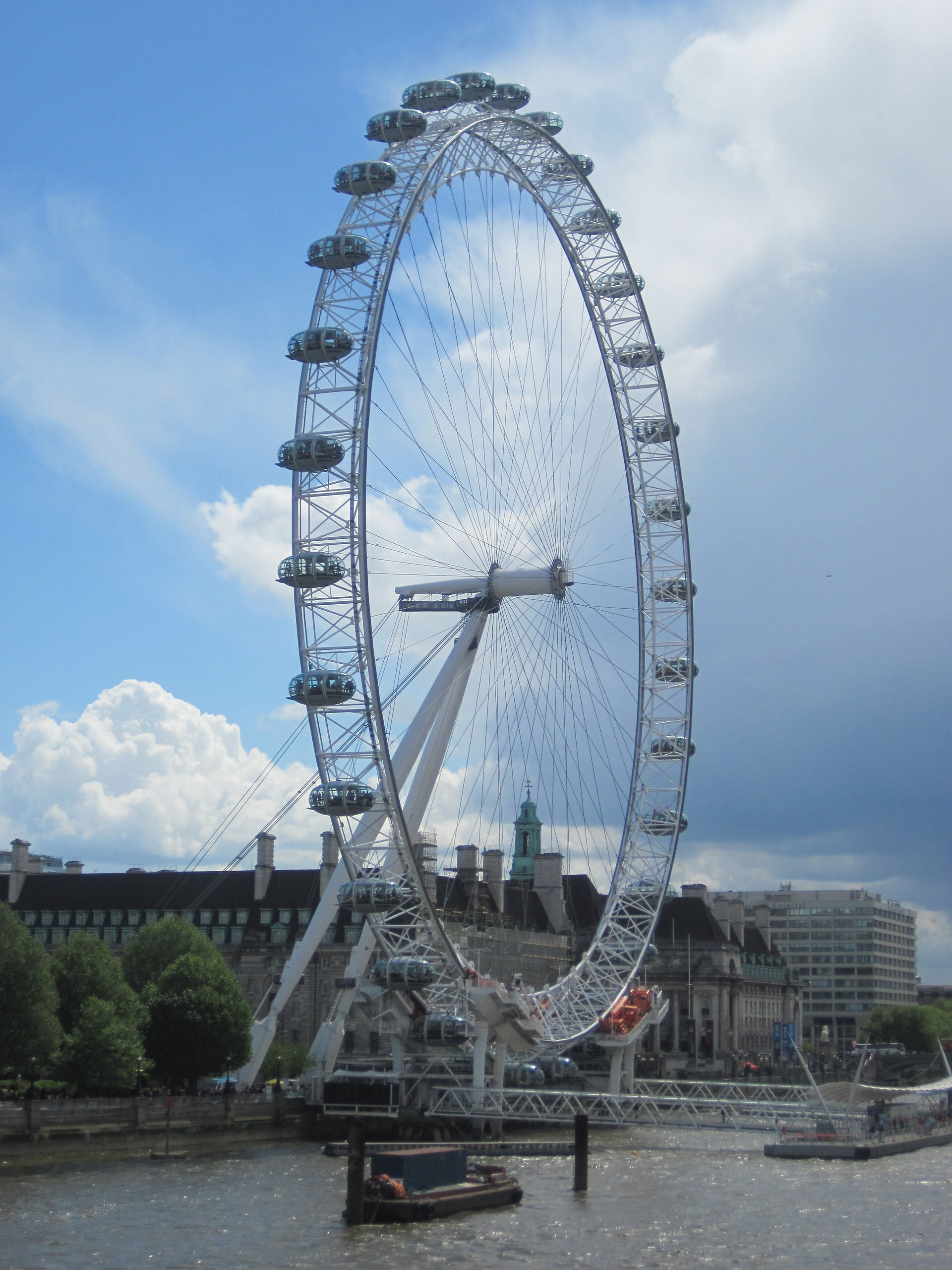 England, London, UK, London Eye