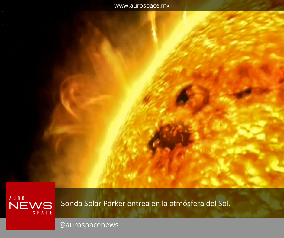 Sonda Parker entra en la atmósfera del Sol. content media