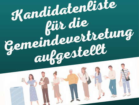 „Bürger für Rabenau e.V.“ stellt Kandidatenliste auf