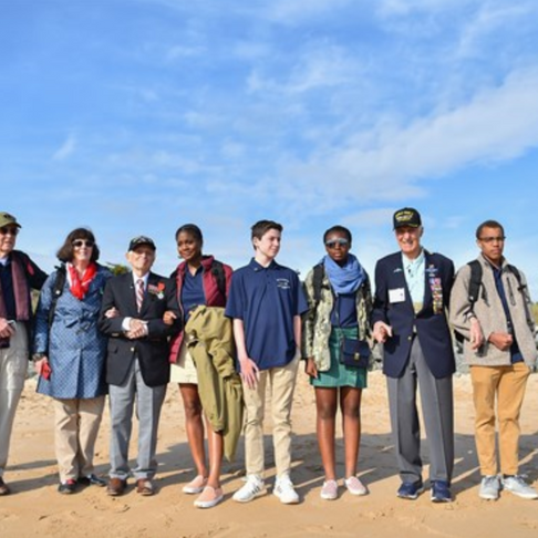 Students Raise Money to Send Vets to Normandy for D-Day