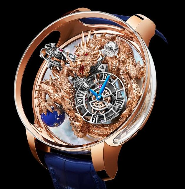 Jacob & Co. ASTRONOMIA ART DRAGON MOTHER OF PEARL AT102.40.DR.UE.A content media