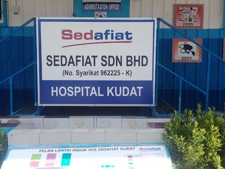 KK JC & Associates booths at Kudat and Keningau (Sedafiat's Office).