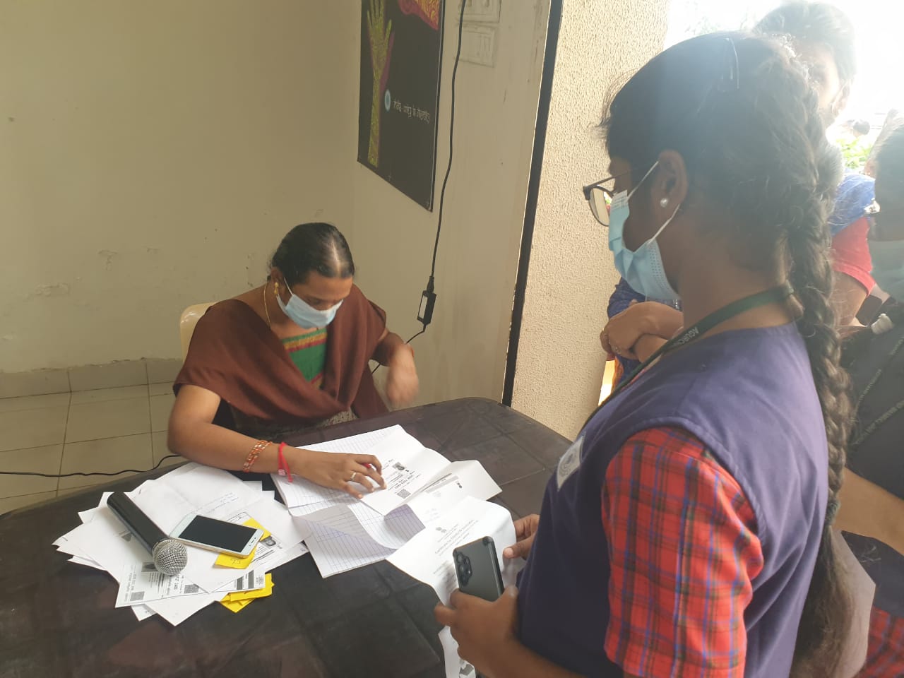 Covid -19 Vaccination Camp. content media