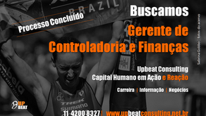 Processo Concluído - Gerente de Controladoria e Finanças