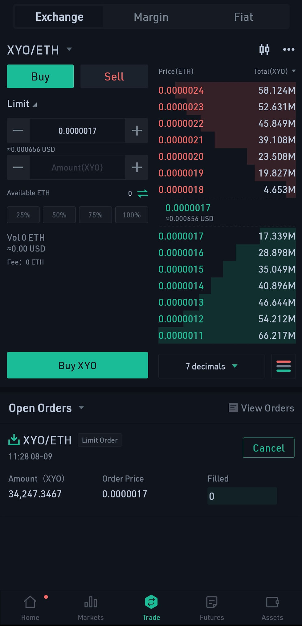How to purchase XYO