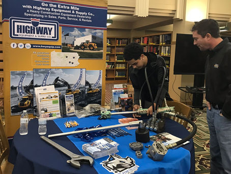 Hold This: Highway & Penn College Draw McCaskey Students to HCE Tech Career