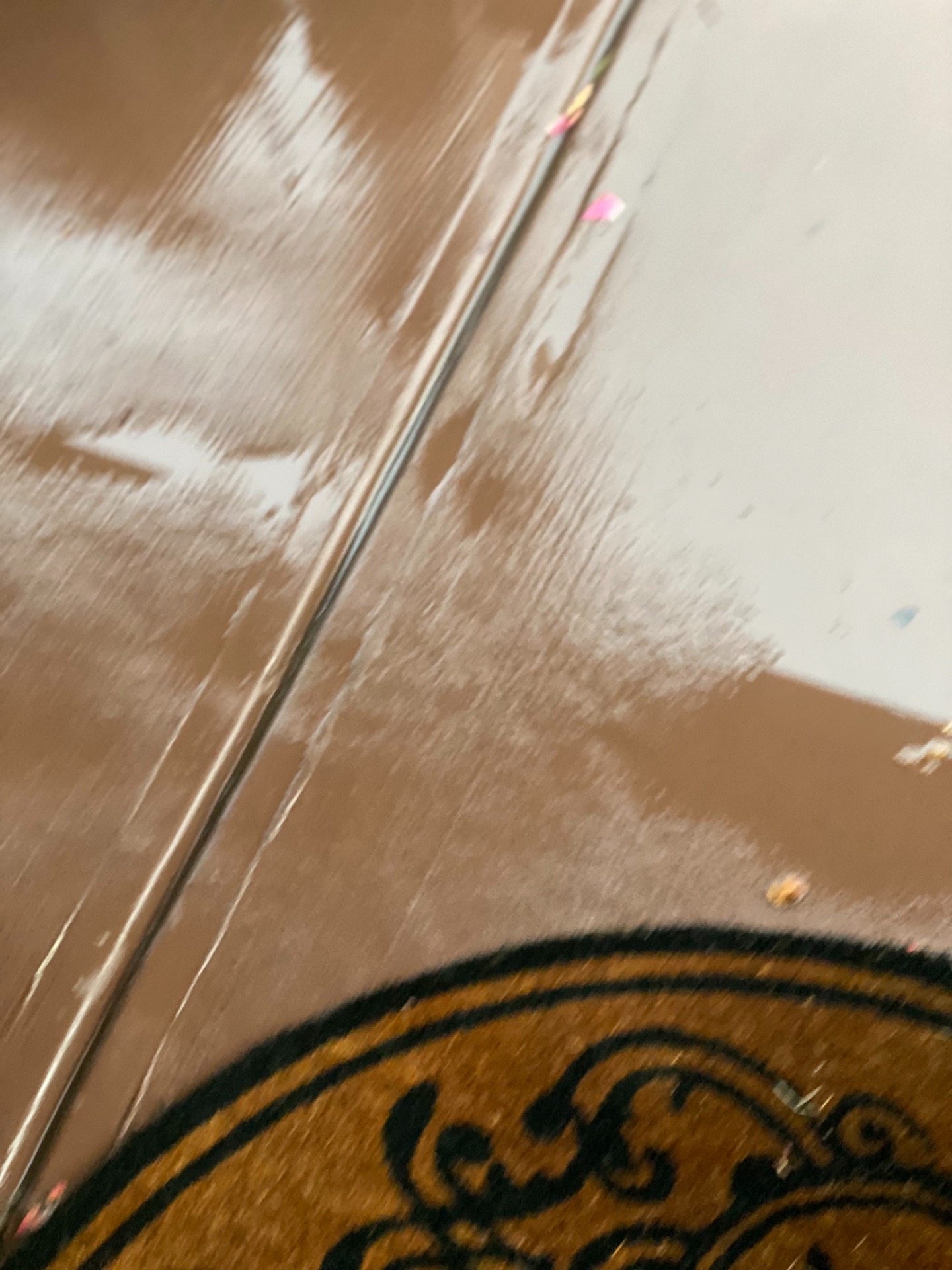 I’ve lived in Centennial Village for 2 years and water from the adjacent lot has been a problem. After they came to fix the problem—look. content media
