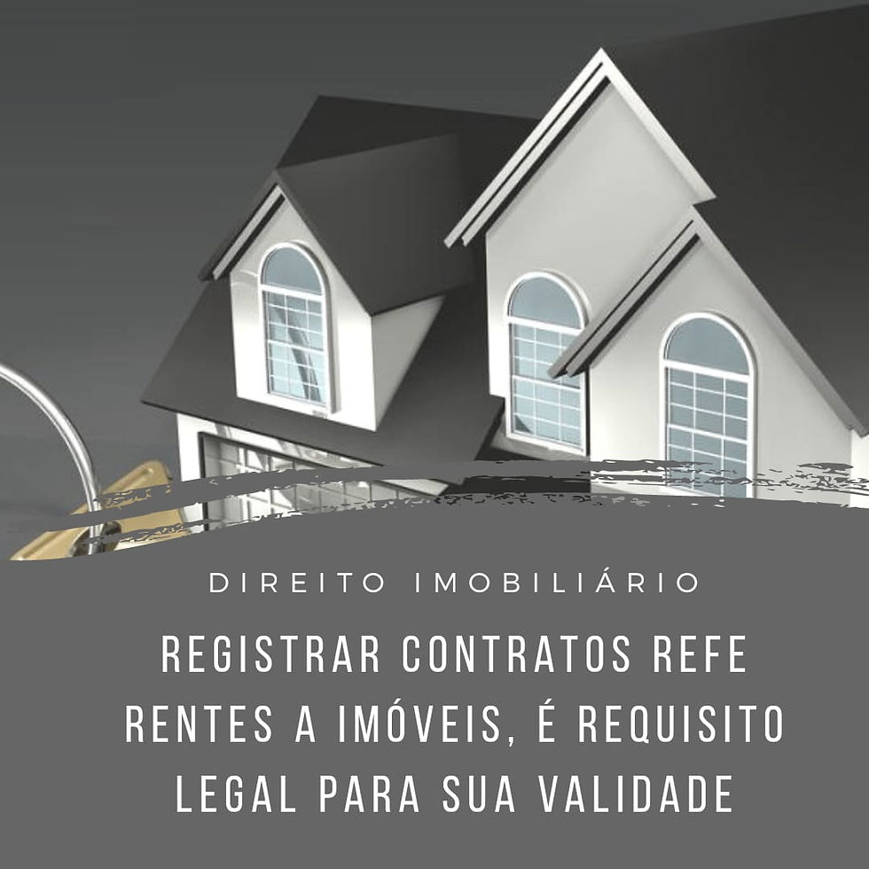 direito imobiliário registro contrato