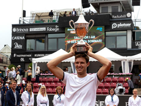 JARRY (CHI) WINS 1ST TITLE IN BASTAD