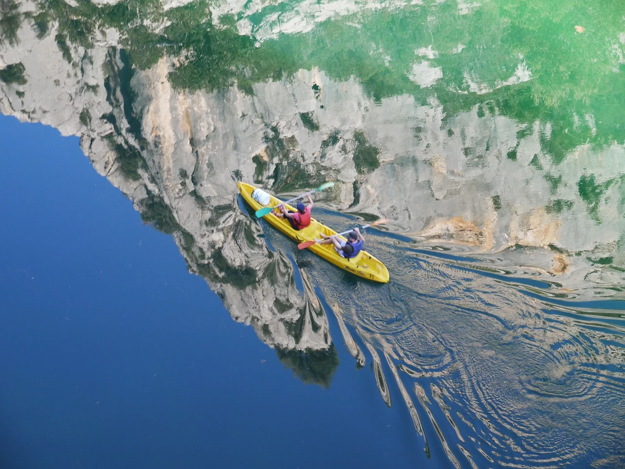 Kayak gorges du verdon