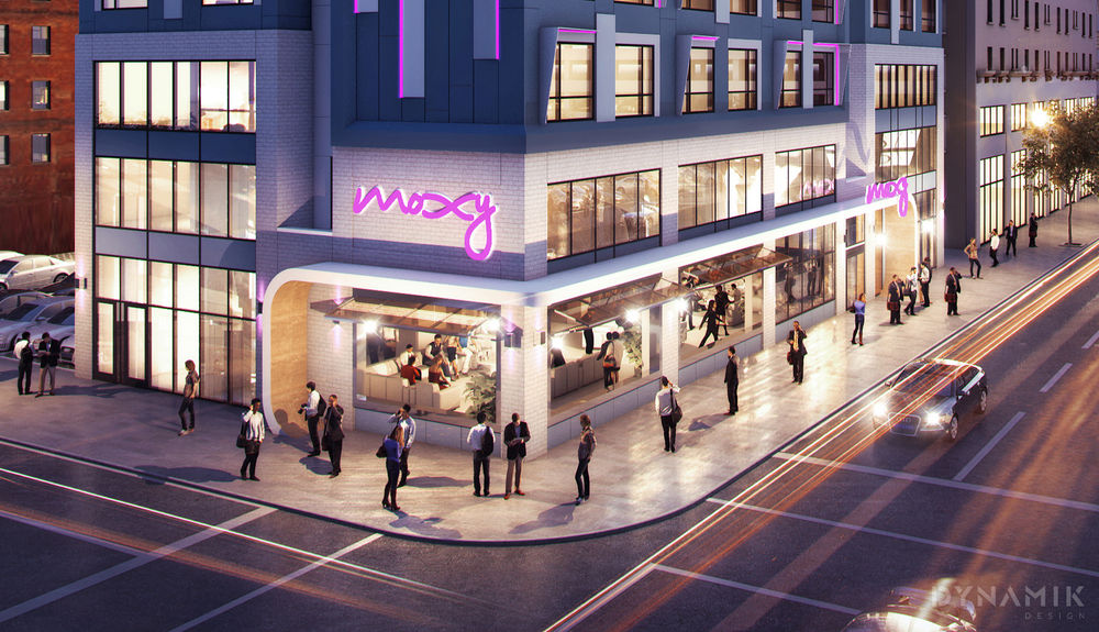 Downtown's Moxy Hotel Grows in Size