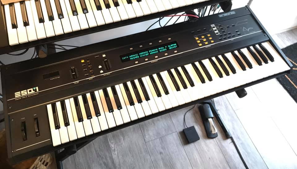 Présentation de mon Ensoniq ESQ-1 content media