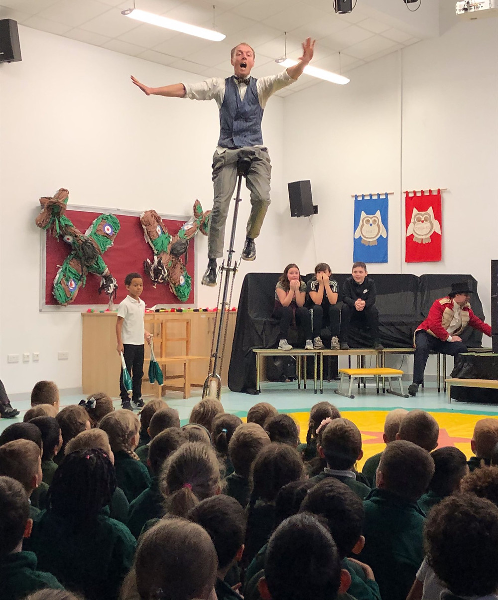 Exciting Circus Show for Primary Schools in UK