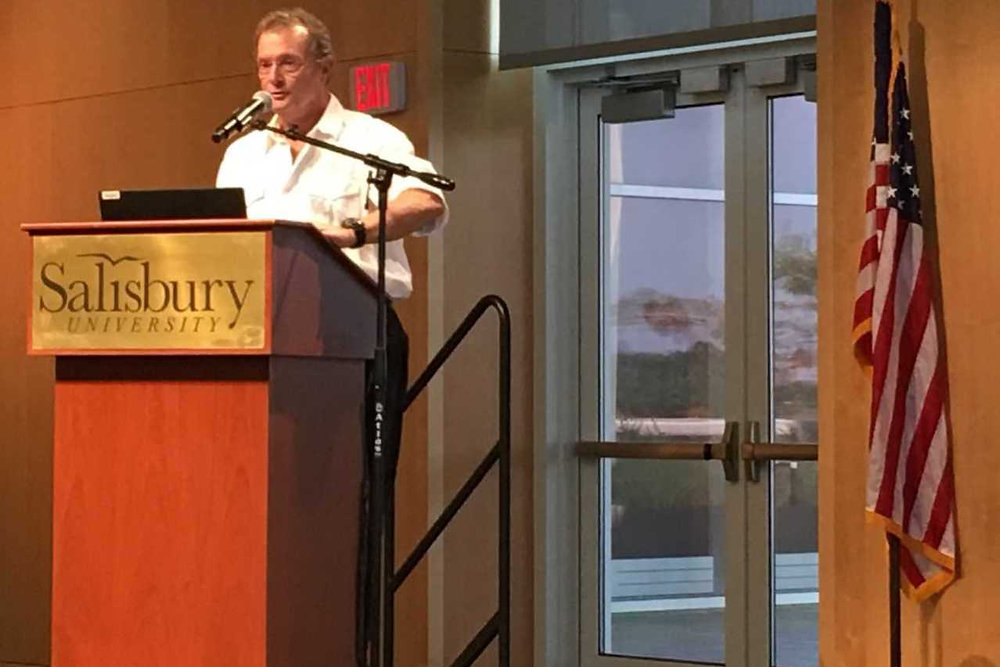 Author speaks on death row inmate exonerated through DNA evidence