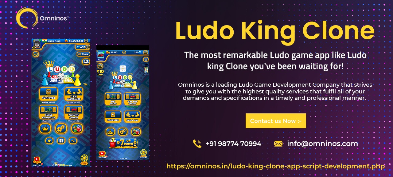 Ludo King clone game development company content media