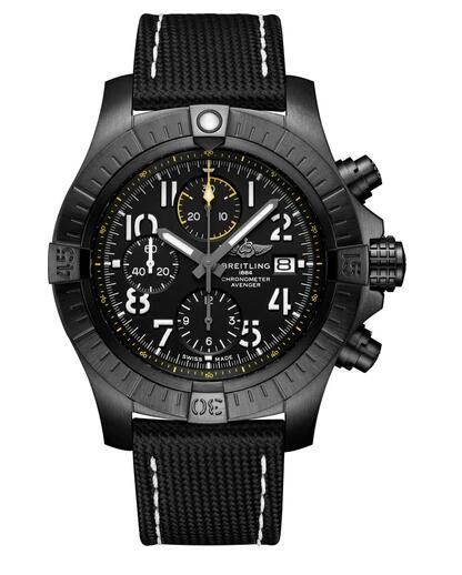 Replica Breitling AVENGER CHRONOGRAPH 45 NIGHT MISSION V13317101B1X2 Men Watch content media