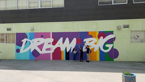 DIY Mural Success Thanks to Booze Allen Hamilton at West Adams High