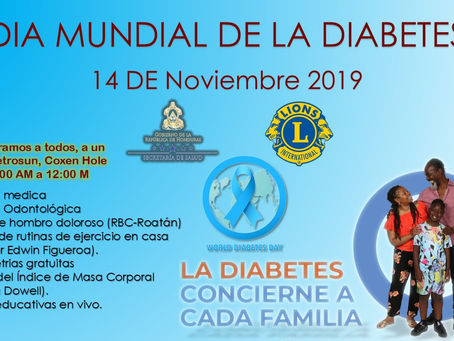 DÍA MUNDIAL CONTRA LA DIABETES