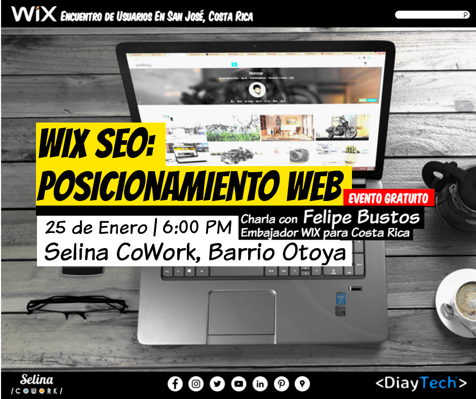 Invitación al 2do Encuentro de Usuarios de Wix en Costa Rica content media