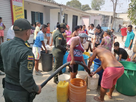 METROPOLITANA SUMINISTRA DE AGUA POTABLE A SAMARIOS.